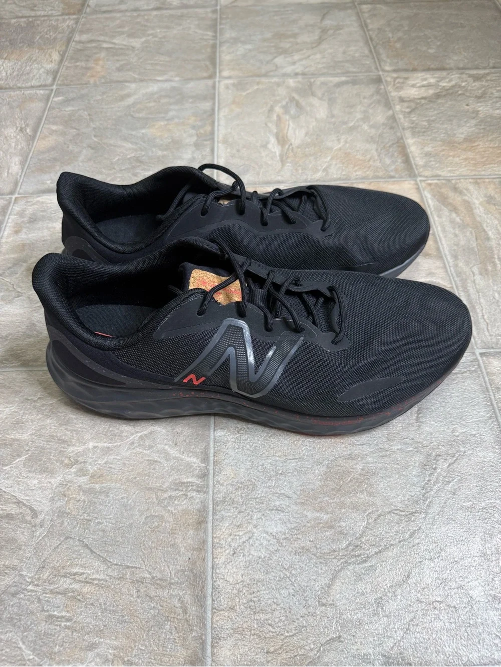 New Balance Fresh Foam Arishi Mens Shoe Size 14 Black MARISFK4 Preowned
